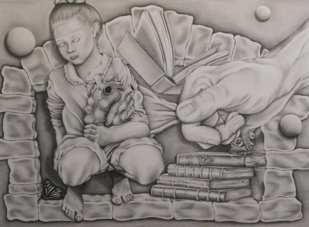 Altarpiece To My Childhood (Right Panel)